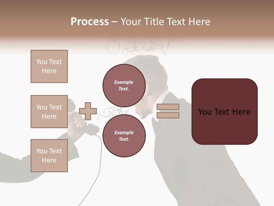Finance Telephone Despair PowerPoint Template