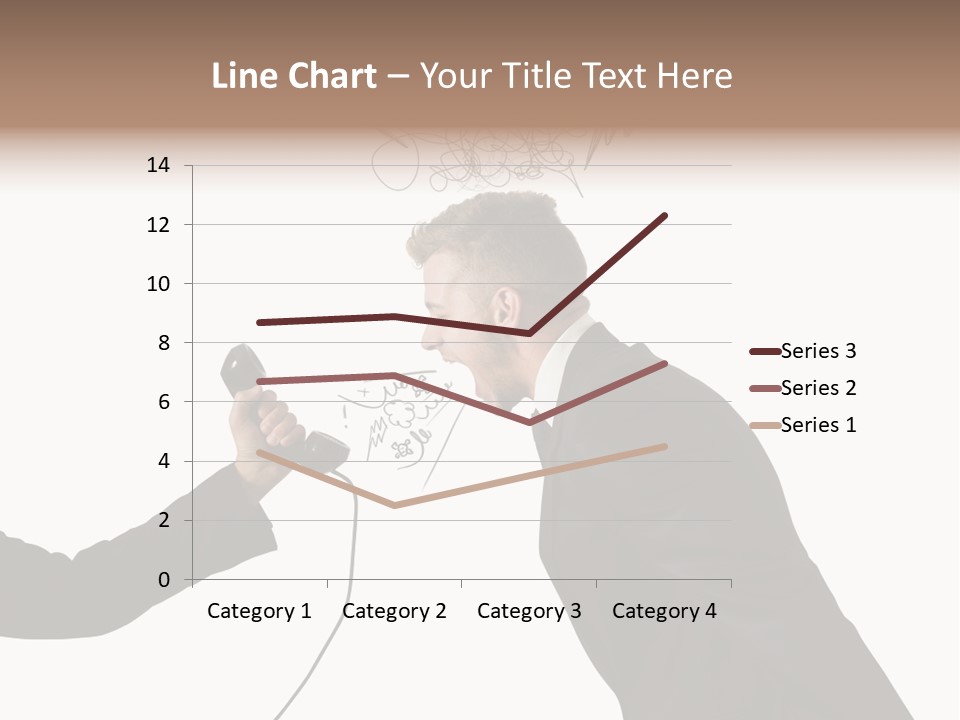 Finance Telephone Despair PowerPoint Template