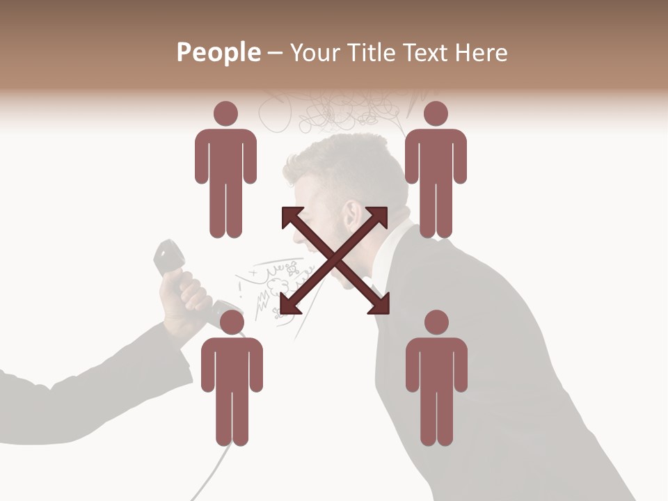 Finance Telephone Despair PowerPoint Template