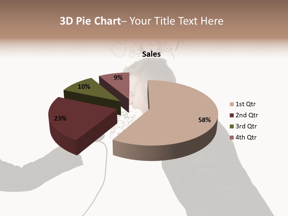 Finance Telephone Despair PowerPoint Template