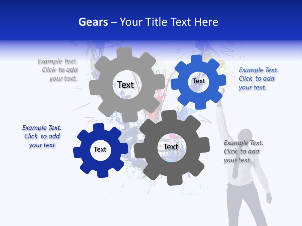 Splash Power Sketch PowerPoint Template