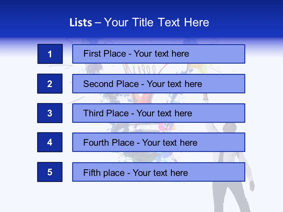 Splash Power Sketch PowerPoint Template