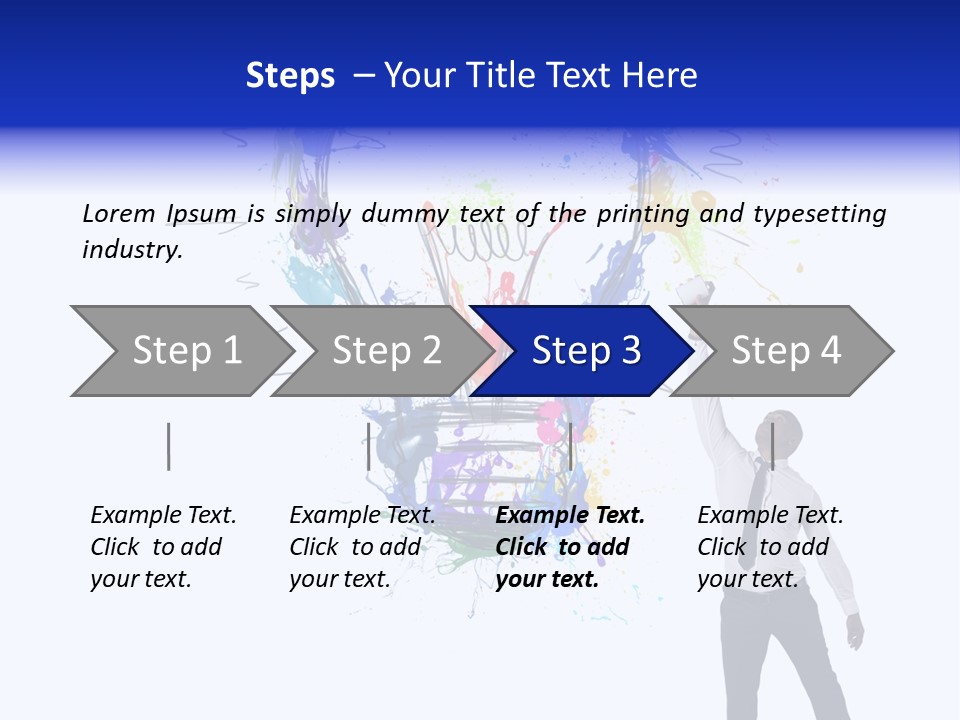 Splash Power Sketch PowerPoint Template