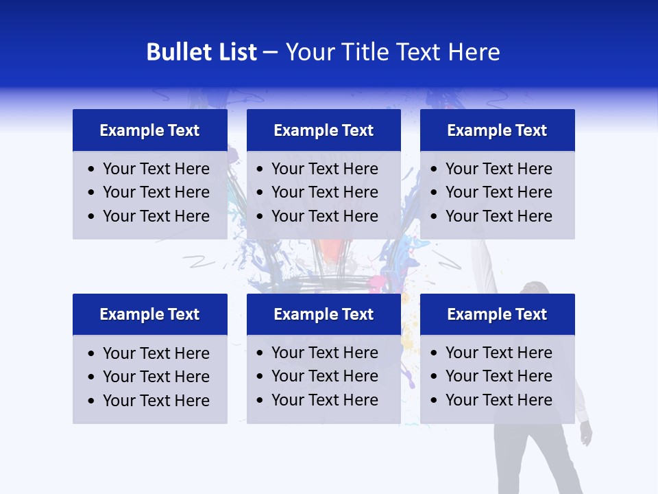 Splash Power Sketch PowerPoint Template