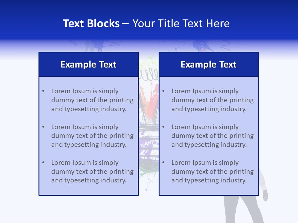 Splash Power Sketch PowerPoint Template