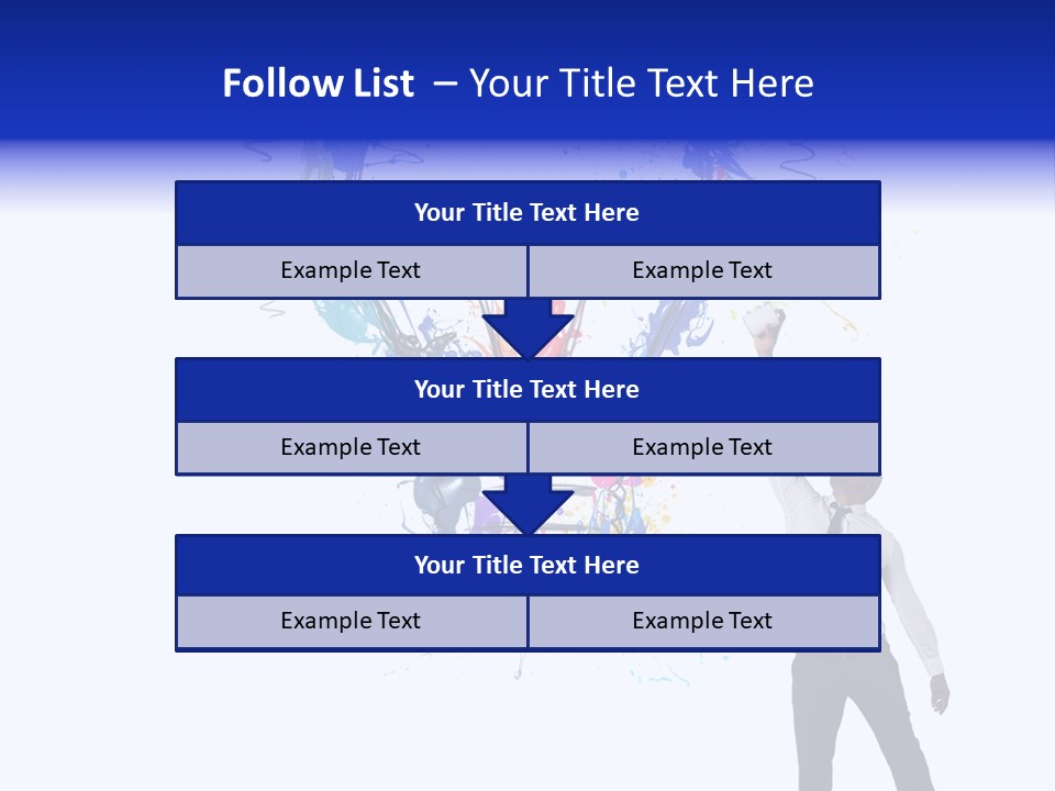 Splash Power Sketch PowerPoint Template