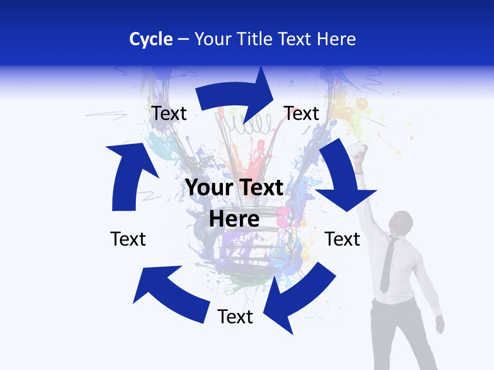 Splash Power Sketch PowerPoint Template
