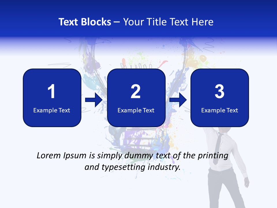Splash Power Sketch PowerPoint Template