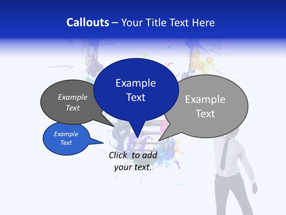 Splash Power Sketch PowerPoint Template