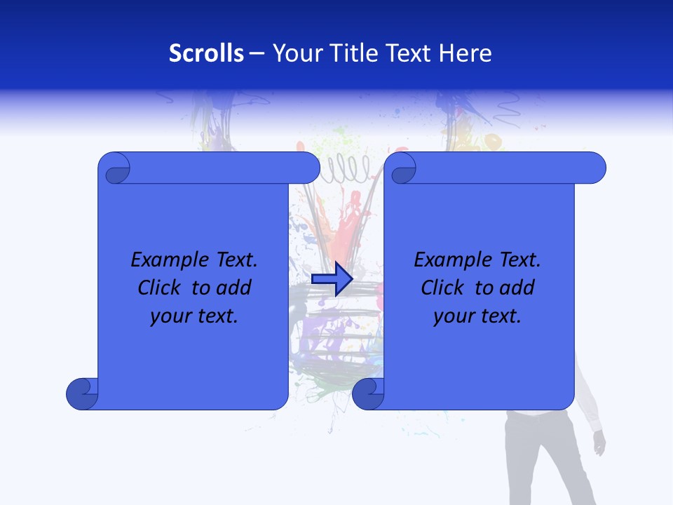 Splash Power Sketch PowerPoint Template