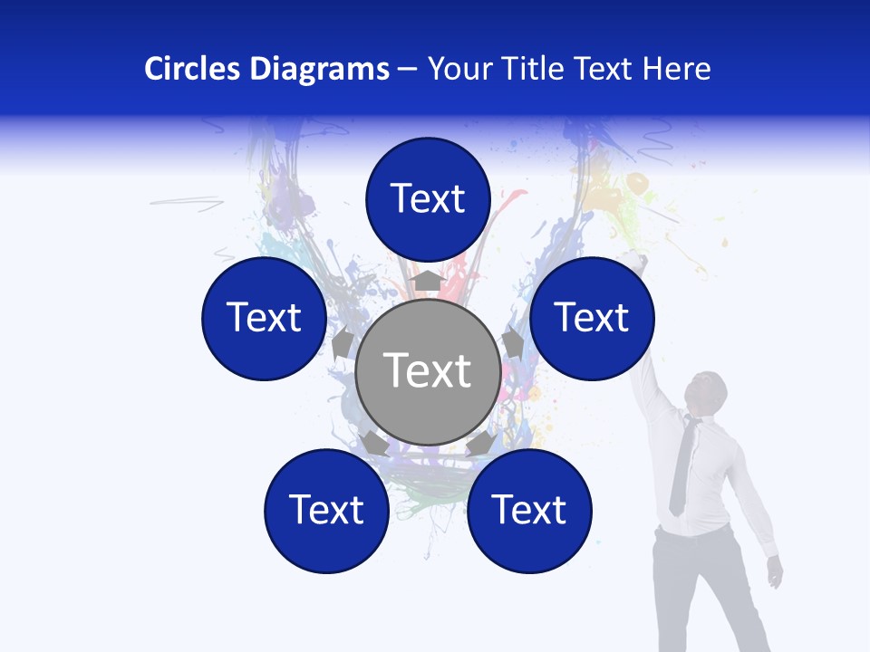 Splash Power Sketch PowerPoint Template