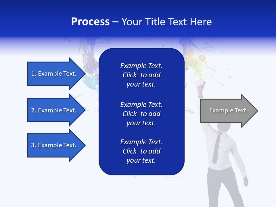 Splash Power Sketch PowerPoint Template