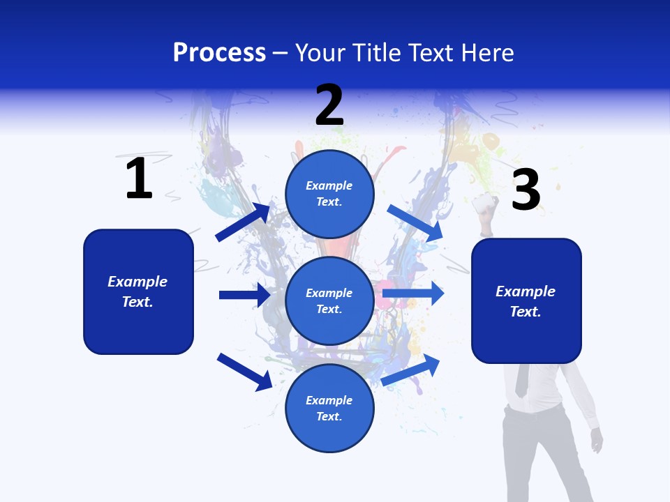 Splash Power Sketch PowerPoint Template