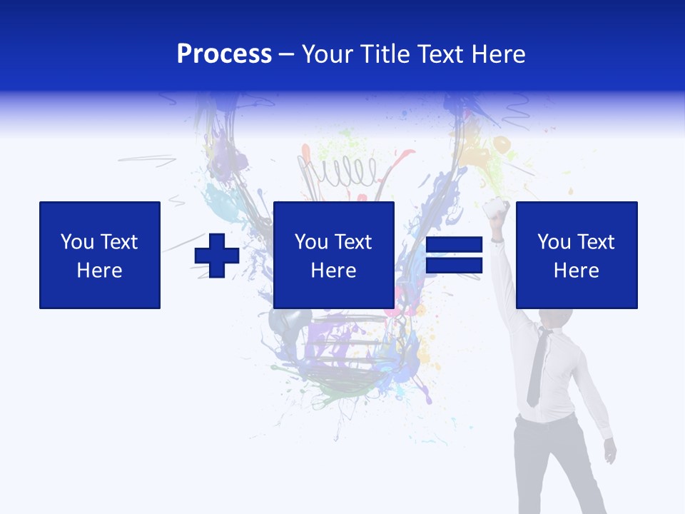 Splash Power Sketch PowerPoint Template