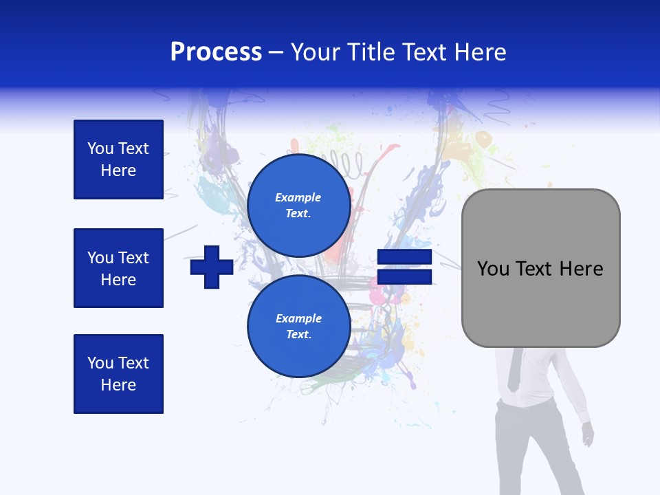 Splash Power Sketch PowerPoint Template