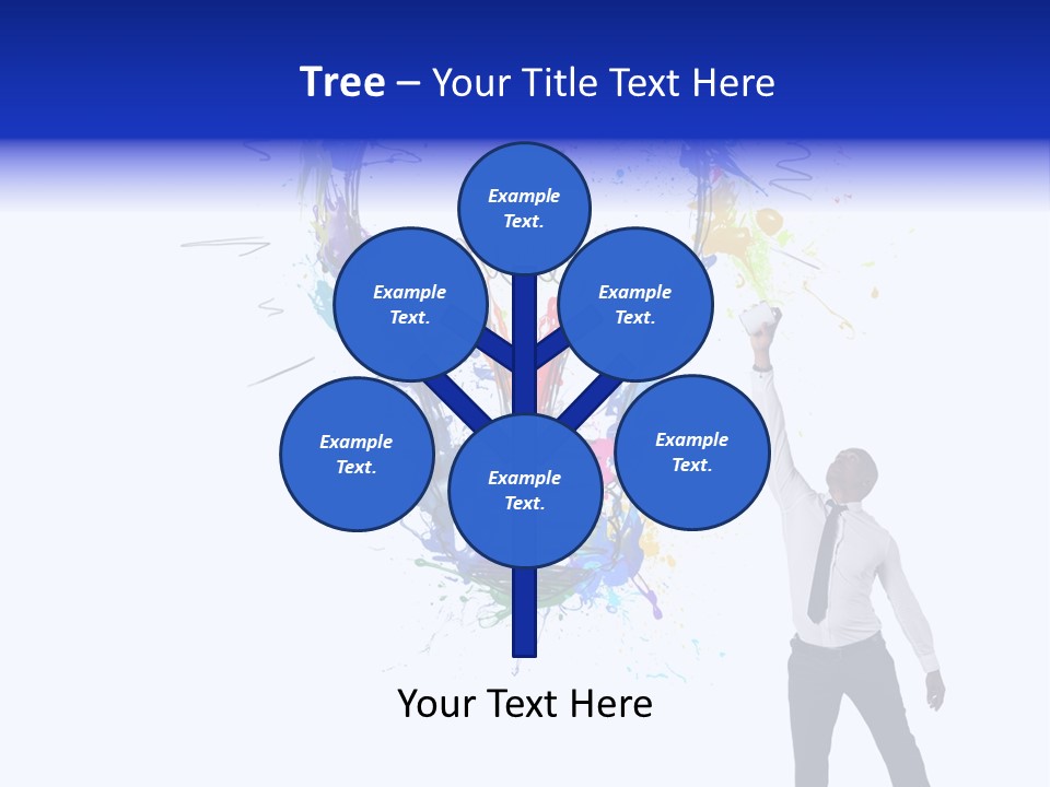 Splash Power Sketch PowerPoint Template