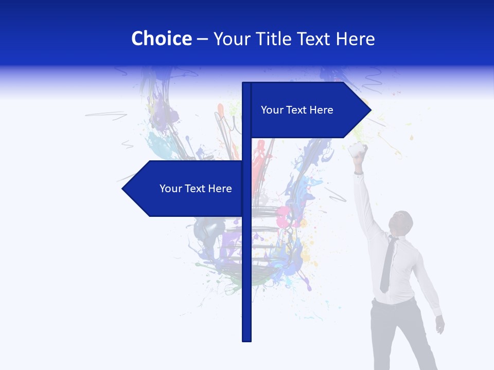 Splash Power Sketch PowerPoint Template