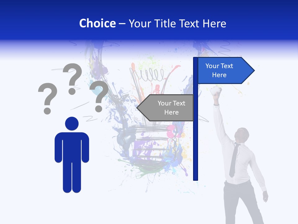 Splash Power Sketch PowerPoint Template