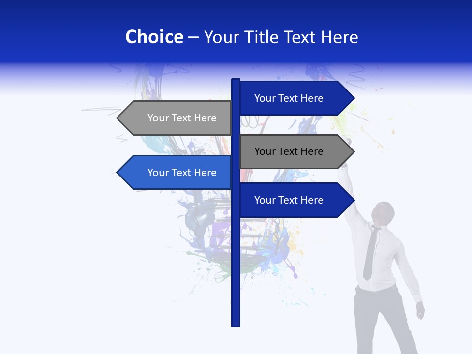Splash Power Sketch PowerPoint Template