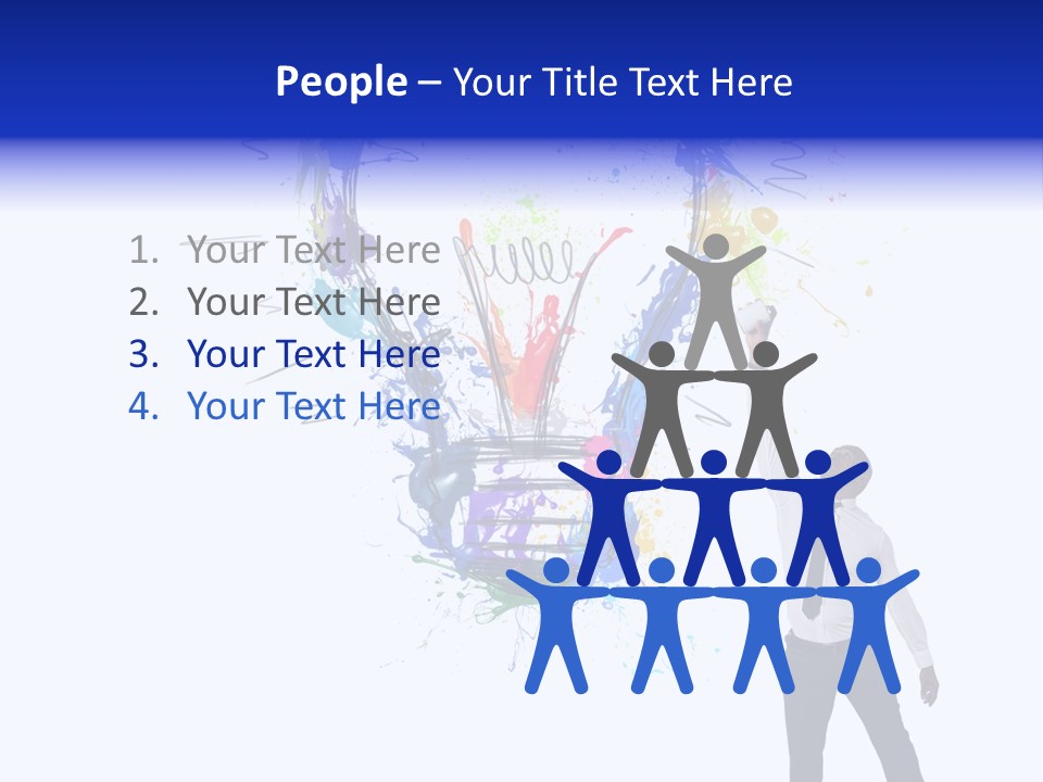 Splash Power Sketch PowerPoint Template