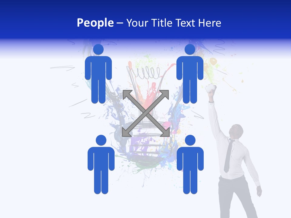 Splash Power Sketch PowerPoint Template