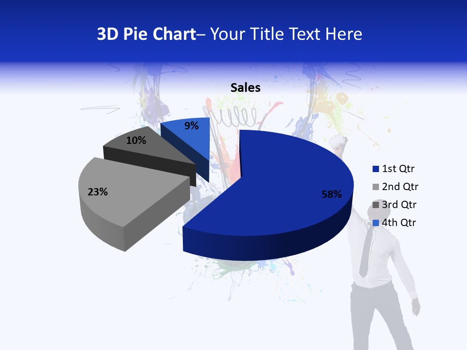 Splash Power Sketch PowerPoint Template