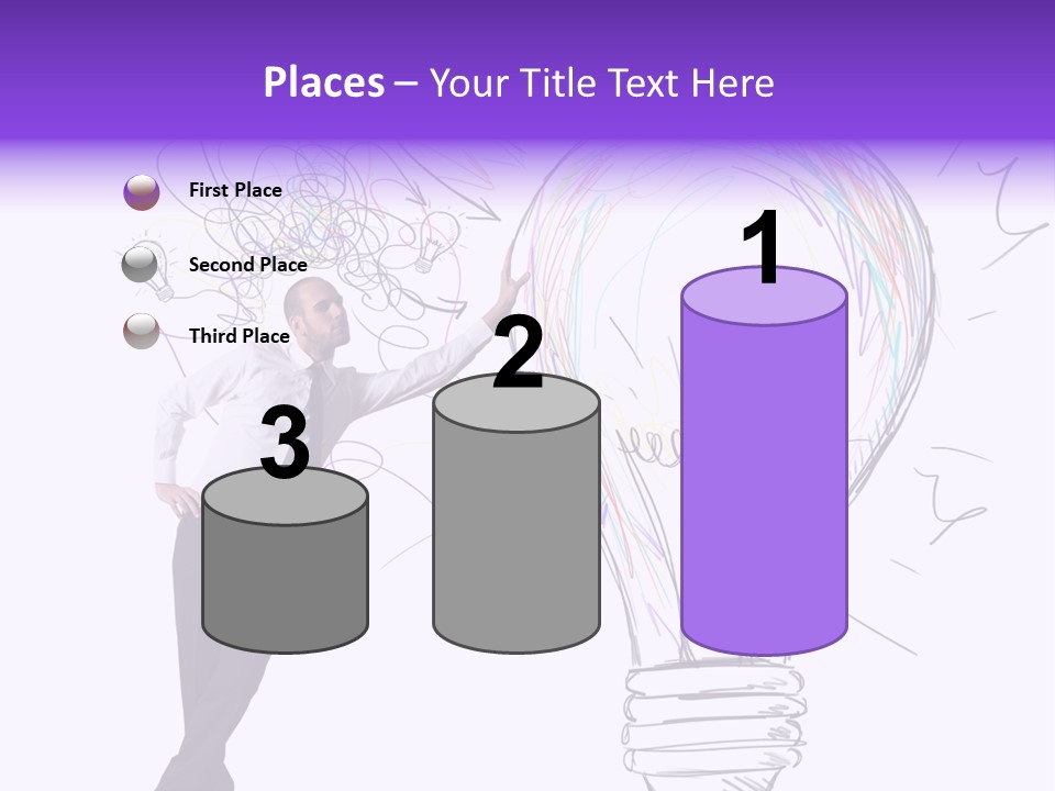 Pencil Paint Invention PowerPoint Template