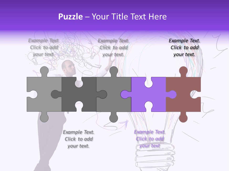 Pencil Paint Invention PowerPoint Template