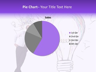 Pencil Paint Invention PowerPoint Template