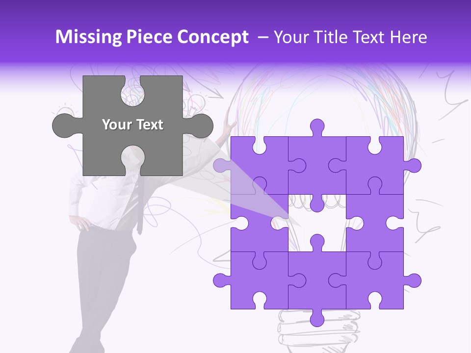 Pencil Paint Invention PowerPoint Template