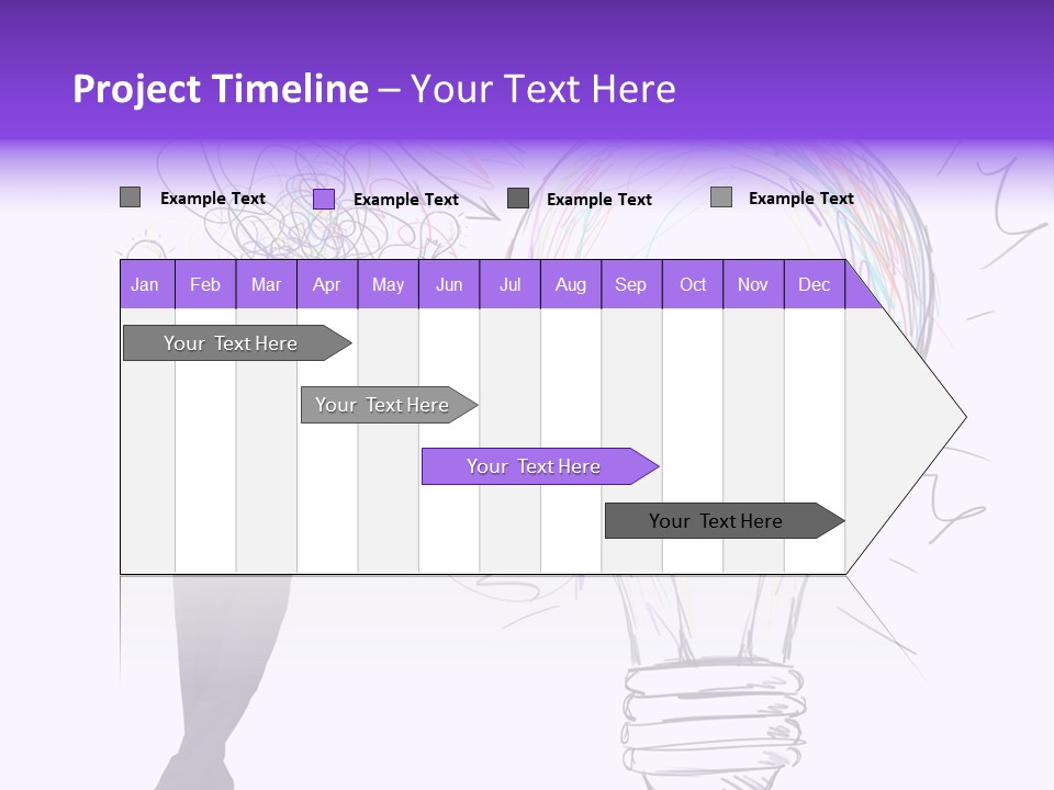 Pencil Paint Invention PowerPoint Template