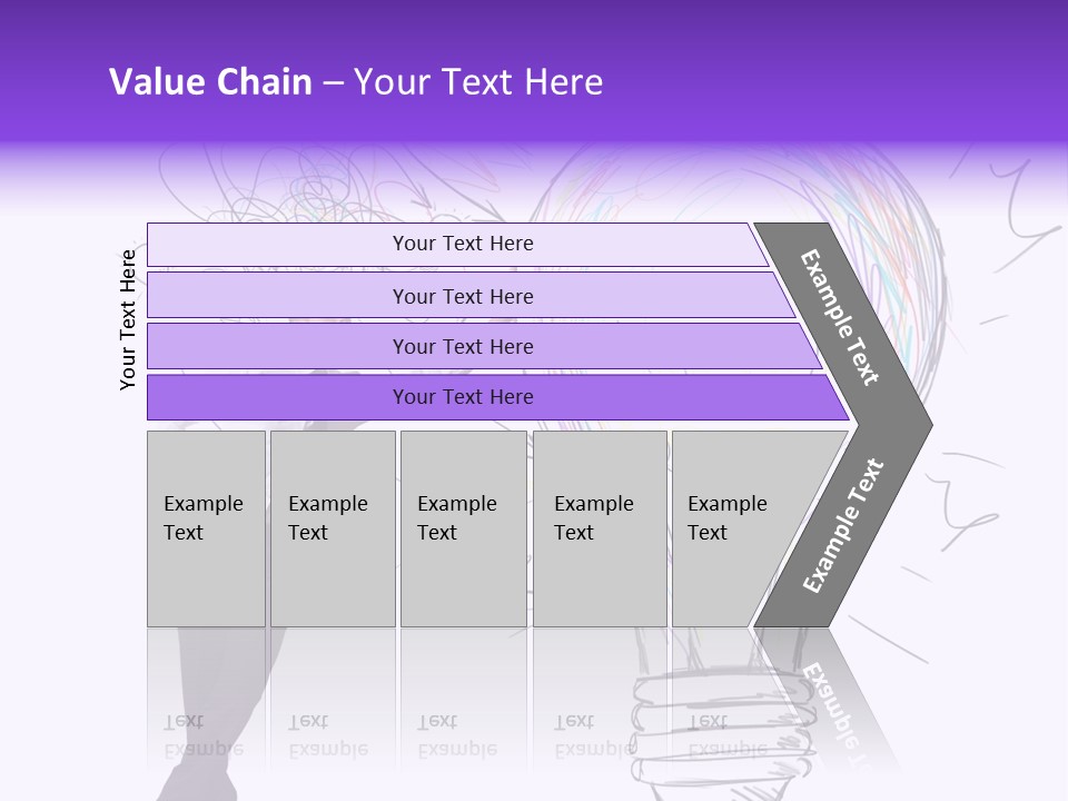 Pencil Paint Invention PowerPoint Template