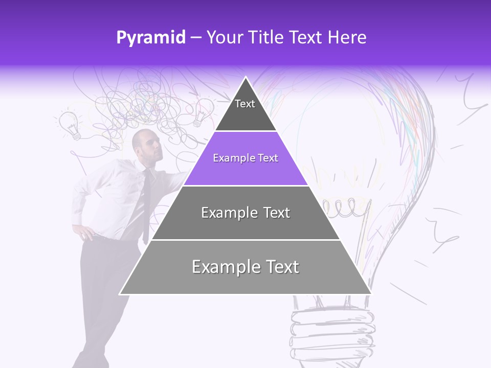 Pencil Paint Invention PowerPoint Template