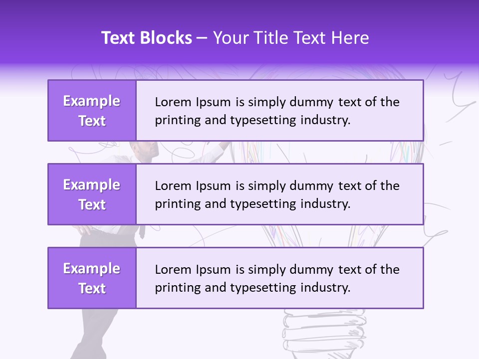 Pencil Paint Invention PowerPoint Template