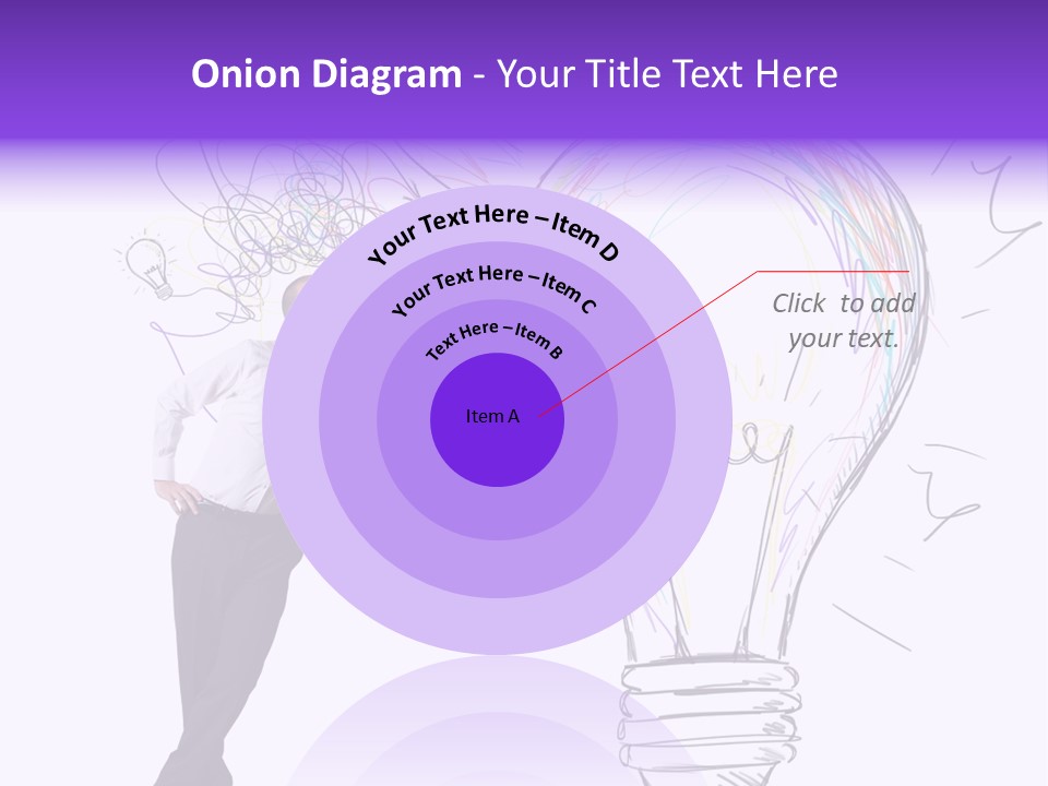 Pencil Paint Invention PowerPoint Template