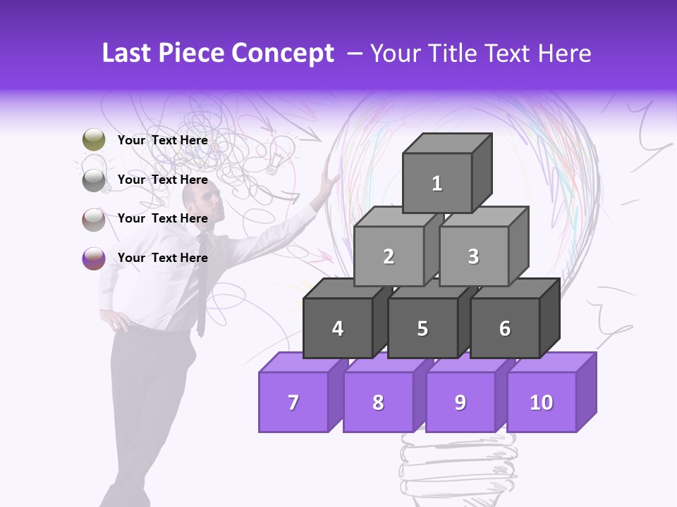 Pencil Paint Invention PowerPoint Template