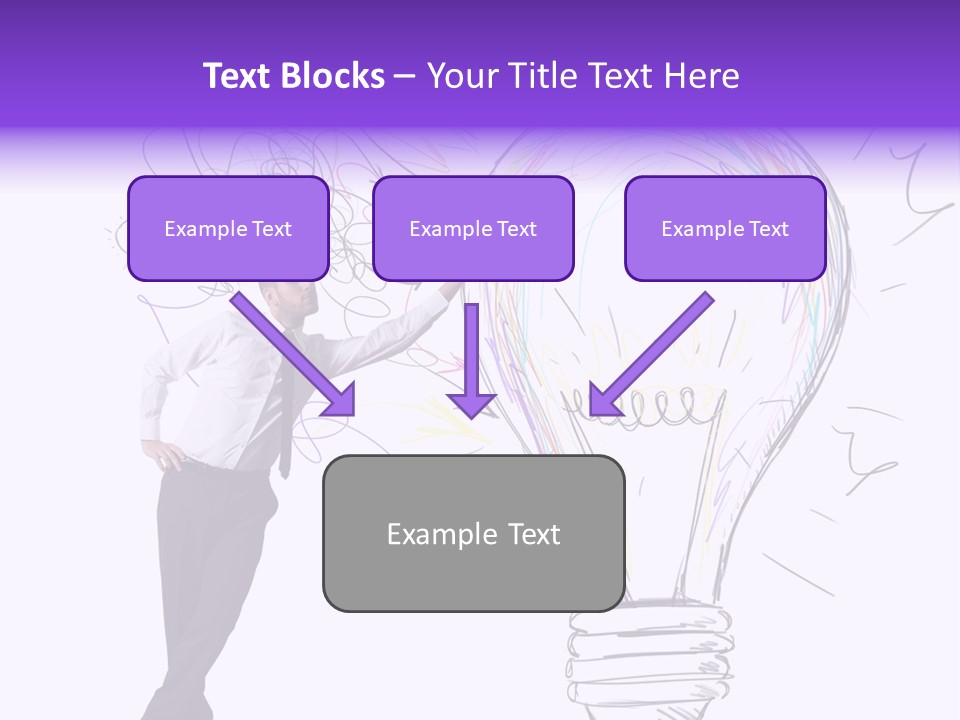 Pencil Paint Invention PowerPoint Template