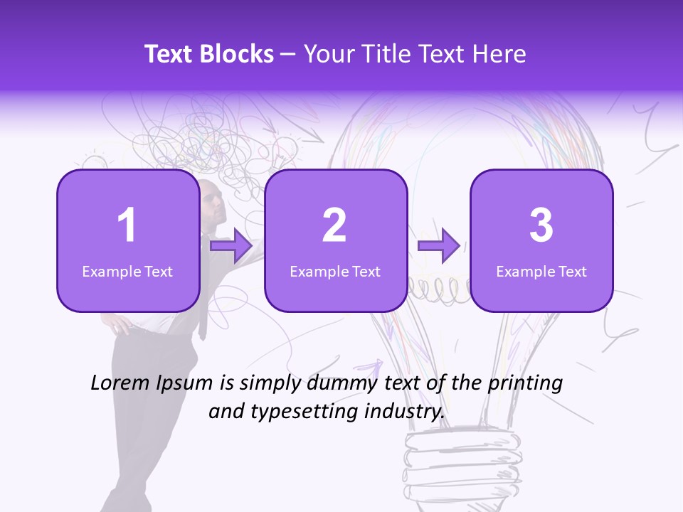 Pencil Paint Invention PowerPoint Template