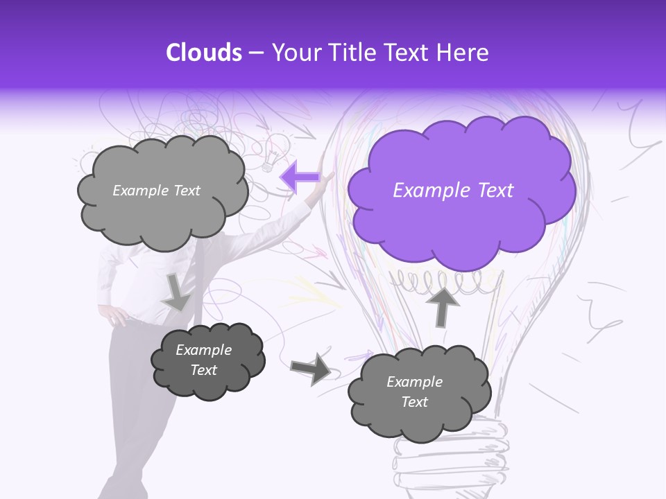 Pencil Paint Invention PowerPoint Template