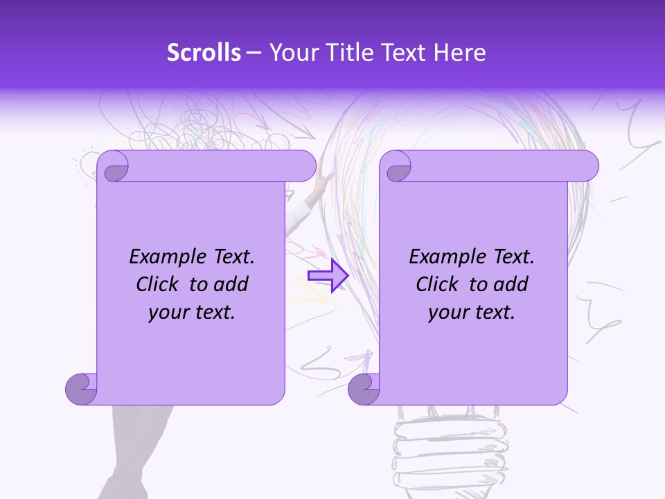 Pencil Paint Invention PowerPoint Template