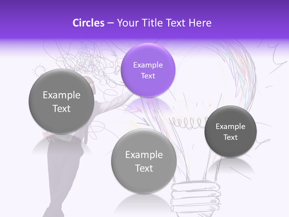 Pencil Paint Invention PowerPoint Template
