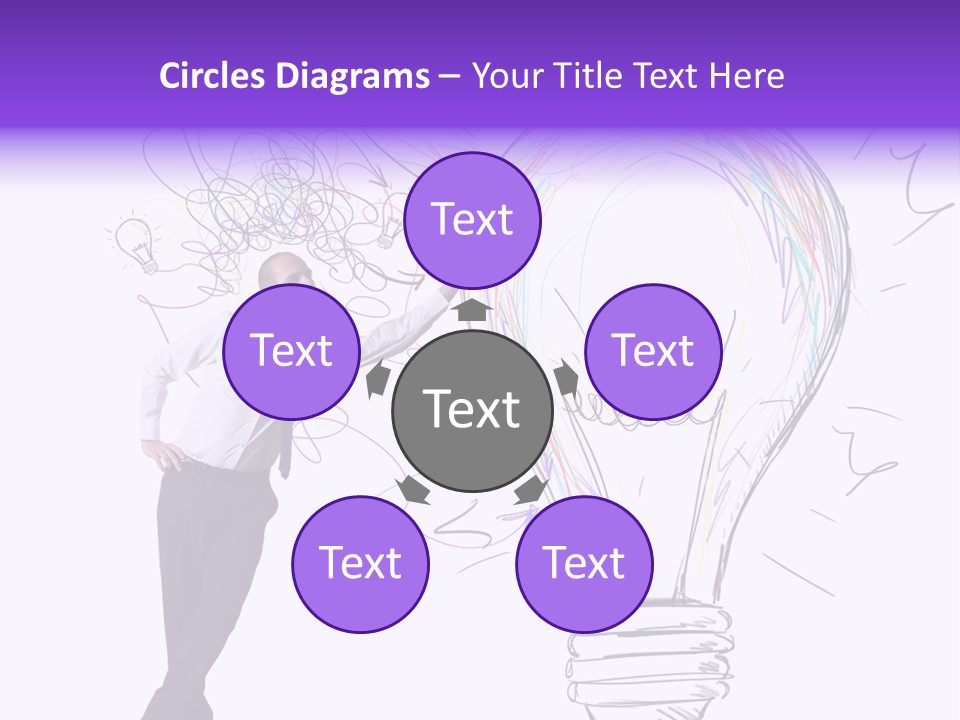 Pencil Paint Invention PowerPoint Template