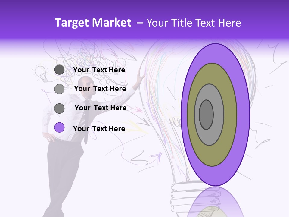 Pencil Paint Invention PowerPoint Template