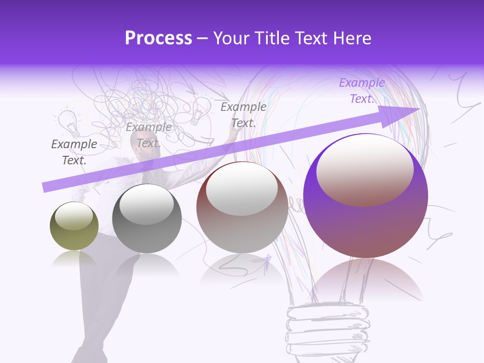 Pencil Paint Invention PowerPoint Template