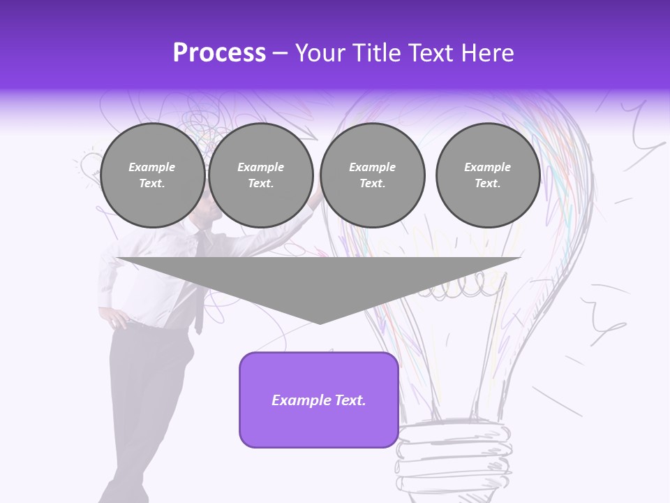 Pencil Paint Invention PowerPoint Template