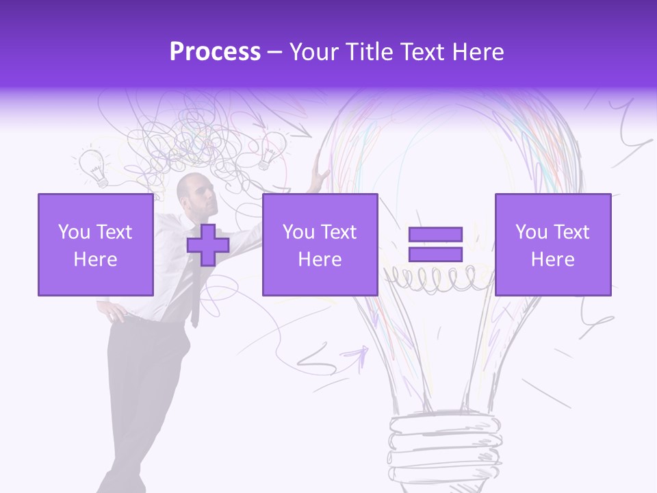 Pencil Paint Invention PowerPoint Template