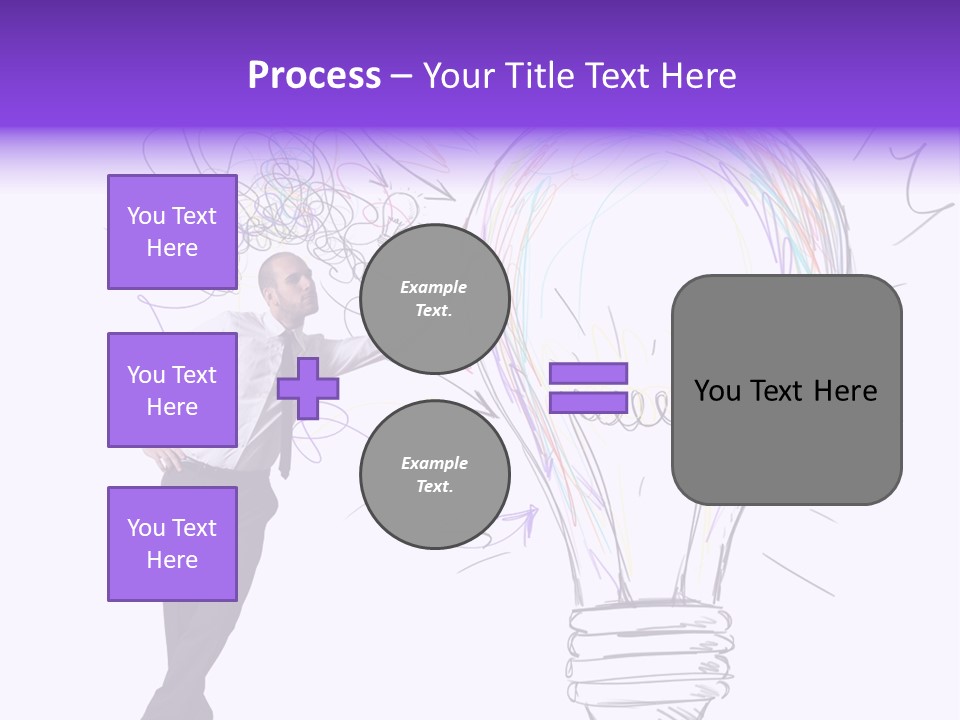 Pencil Paint Invention PowerPoint Template