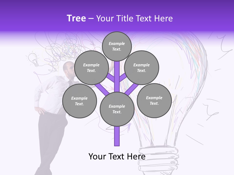 Pencil Paint Invention PowerPoint Template