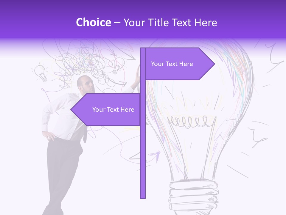 Pencil Paint Invention PowerPoint Template