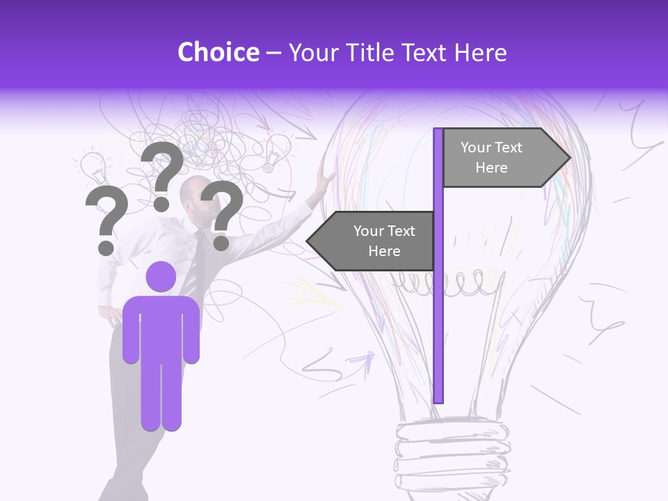 Pencil Paint Invention PowerPoint Template